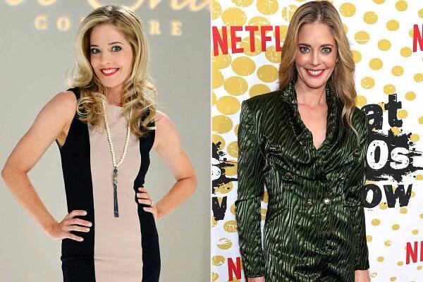 Christina Moore in Jessie; Christina Moore attends 