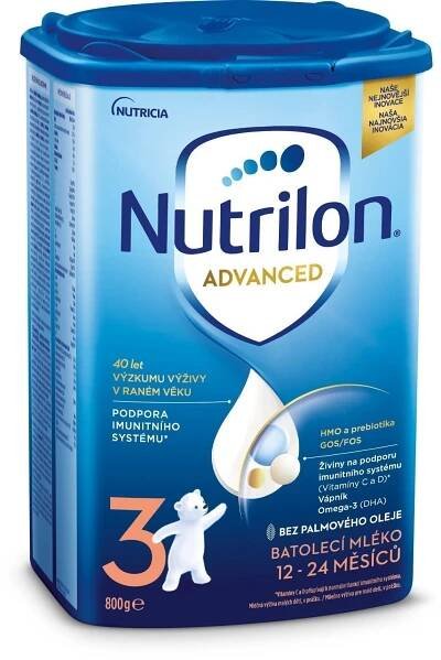 Nutrilon 3 Batolecí mléko 12+ 800 g