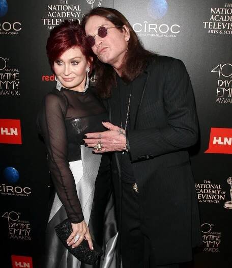 Sharon and Ozzy Osbourne