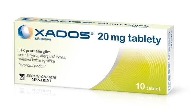 Xados® 10 tablet – Nejčastější alergie – Alergie a alergická onemocnění – domovská stránka