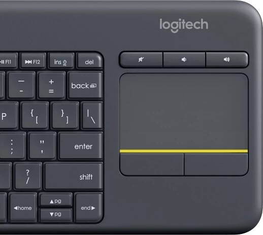 Klávesnice Logitech Bluetooth K400 Plus černá