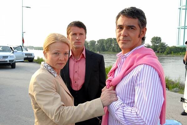 Soko Vídeň - Ein mörderischer Plan - Z filmu - Michou Friesz, Bruno Eyron, Christian Clerici