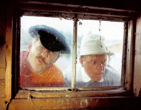 Ztroskotání na ostrově - Z filmu - Hans Alfredson, Tage Danielsson