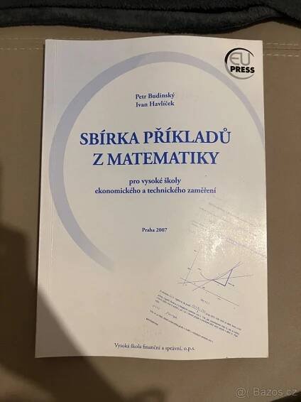 VŠFS sbírka příkladů z matematiky - Praha 8