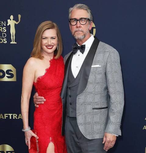 Alan Ruck and Mireille Enos