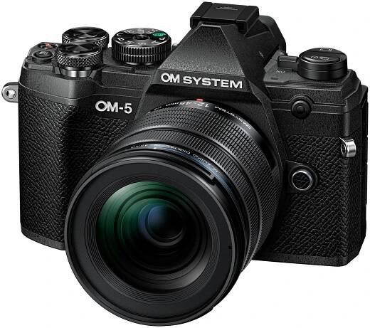 OM SYSTEM OM-5 černý + 12-45 mm