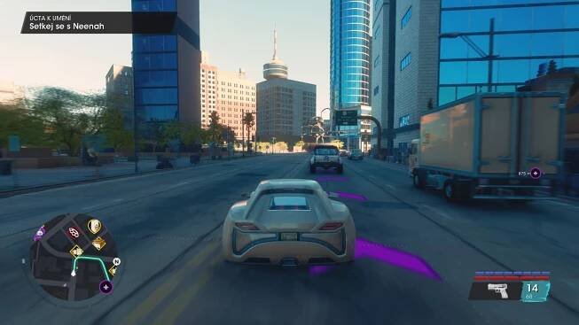 Saints Row; gameplay: jízda městem
