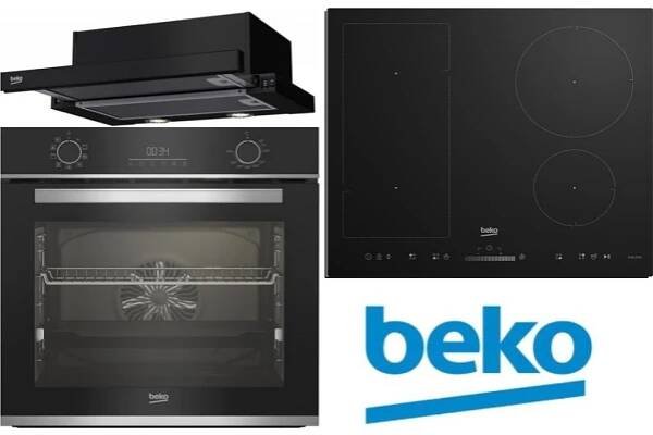 set Beko BBIM13301XC + HII64500UFT + HNT62210B + záruka navíc + Pečící plech Beko v hodnotě 549 Kč ZDARMA