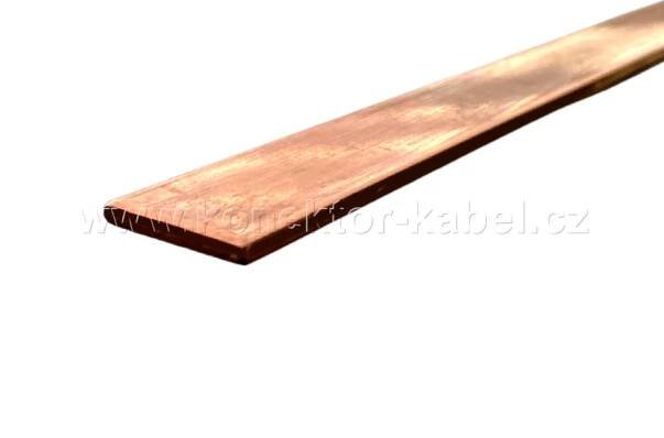 Pásovina měděná 20x3mm, elektrovodivá