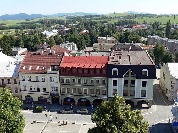 FOTO: Podívejte se, takto vypadal Frenštát při pohledu z věže před 10 lety