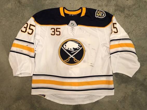 Team Patched Jerseys — Game Worn Goalie Jerseys