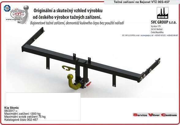 Tažné zařízení Kia Stonic 08/2017-> │ TažnéLevně.cz