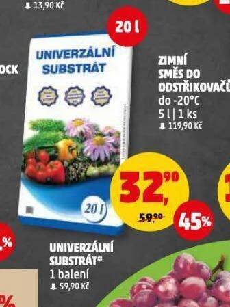 Penny Market Univerzální substrát nabídka