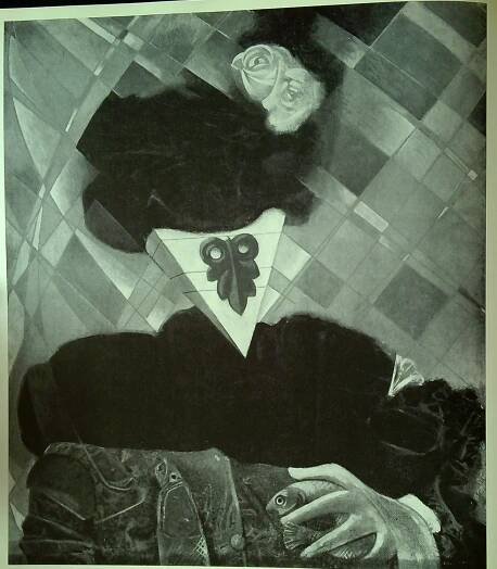 Max Ernst: Gemälde, Plastiken, Collagen, Frottagen, Bücher. - Ztichlá klika - antikvariát 