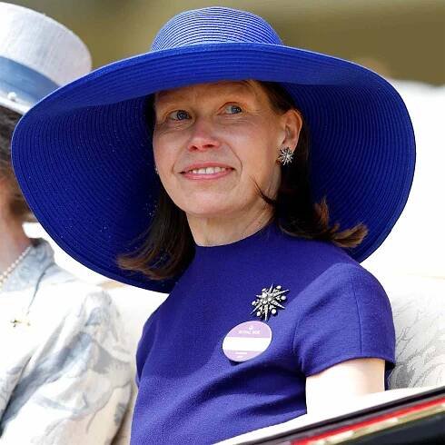 lady Sarah Chatto attends day three 'Ladies Day' of Royal Ascot 2024