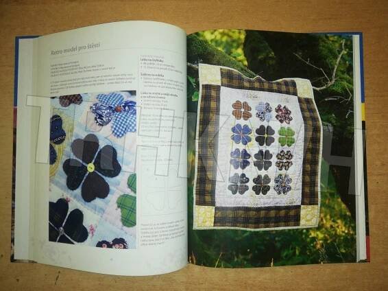Kniha Svěží patchwork - pokrývky, dečky, kabely a prostírání šité patchworkovou technikou - Trh knih - online antikvariát