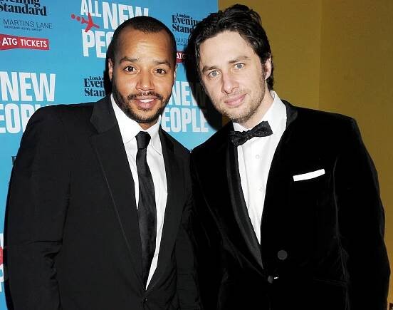Zach Braff and Donald Faison