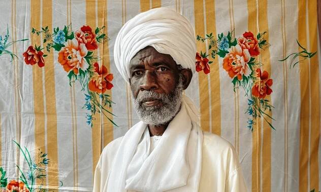 Youssef Mohamed, a displaced man from North Darfur, Sudan, living in Chad.