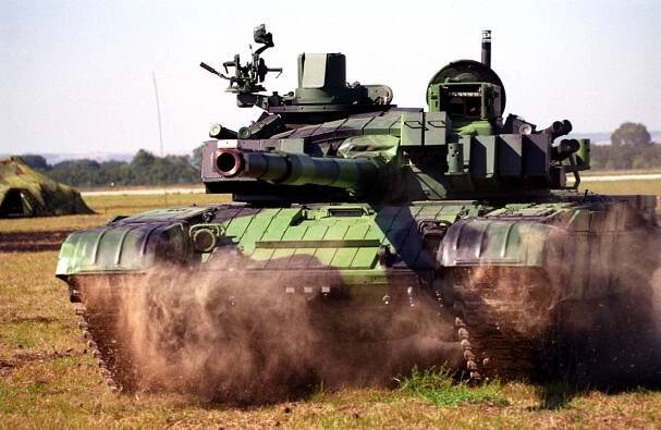 Tank T-72 M4CZ v akci