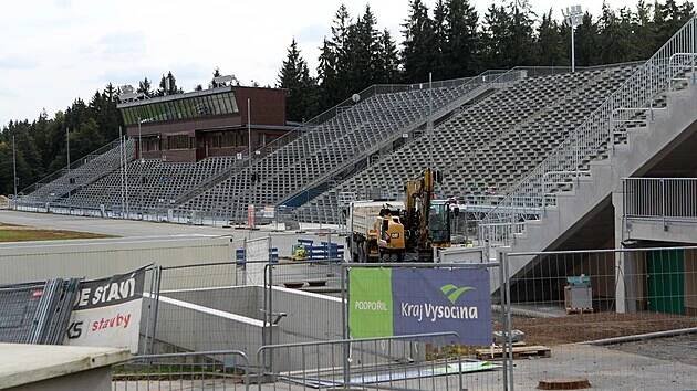 Vysočina Arena se chystá na šampionát, je z ní nejlepší biatlonový areál