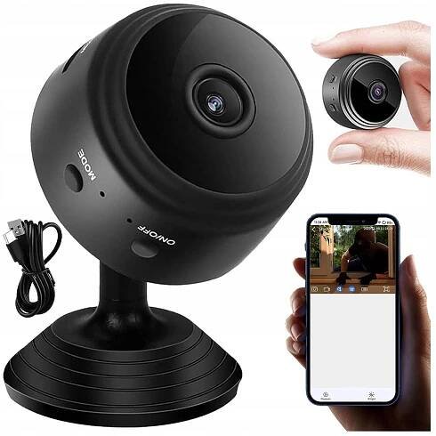 PREMIUM Mini WiFi špionážní bezdrátová kamera FUNGUJE EFEKTIVNĚ