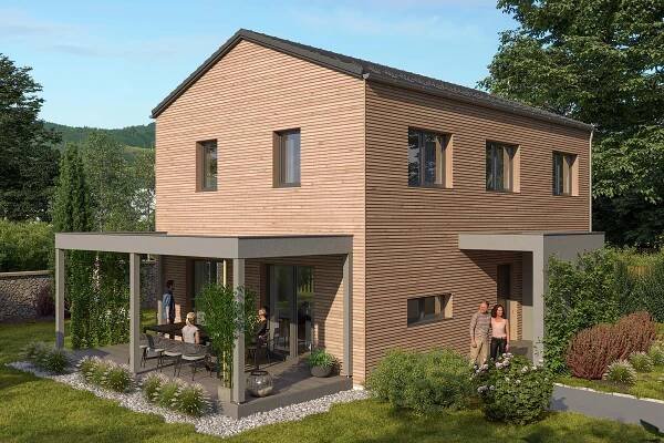 Fertighaus Ragna 125 Satteldach - WOLF Haus