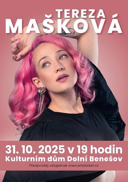 TEREZA MAŠKOVÁ - koncert s kapelou – vstupenky
