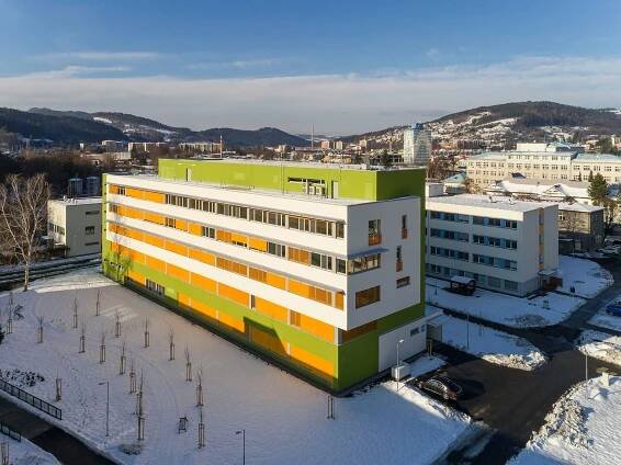 Vsetínská nemocnice - výstavba interního pavilonu - VW WACHAL a.s.