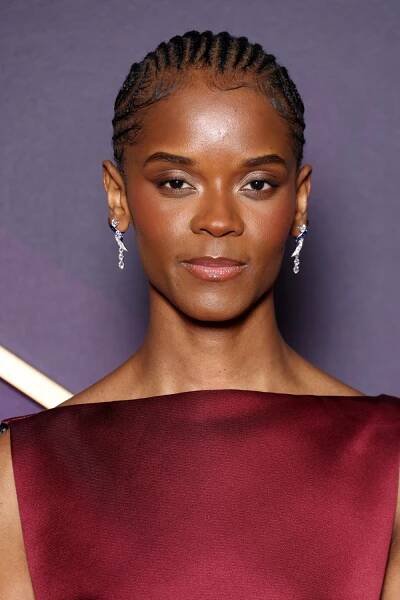 Letitia Wright BAFTAs beauty 2025