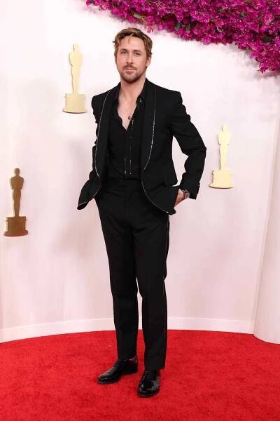 Ryan Gosling Oscars Red Carpet 2024