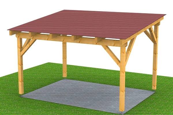 Pergola pultová - 3x4 m