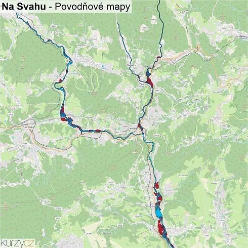Na Svahu - mapy | Kurzy.cz