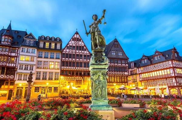 náměstí romerberg frankfurt německo - hannover - stock snímky, obrázky a fotky