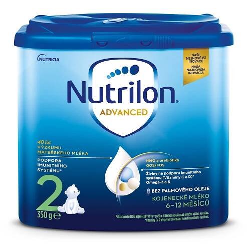 NUTRILON 2 Advanced Pokračovací kojenecké mléko od 6-12 měsíců 350 g