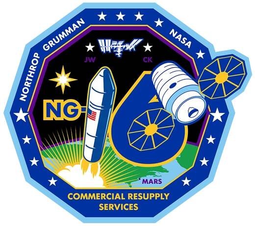 Northrop Gumman’s NG-16 mission patch
