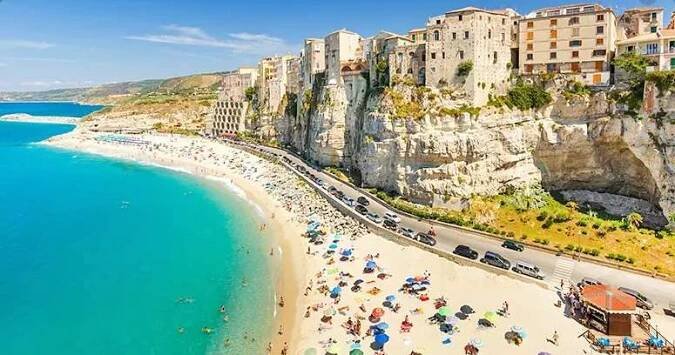 Tropea dovolená Kalábrie