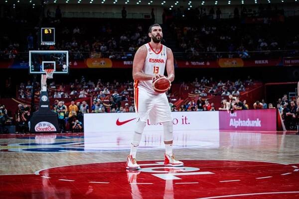 Marc Gasol FIBA Free Throw Shot Wallpaper