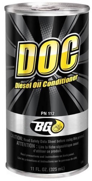 Aditivum pro dieselové motory BG 112 DOC Diesel Oil Conditioner, 325 ml