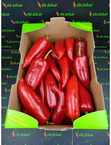 Paprika kápie červená, 5kg