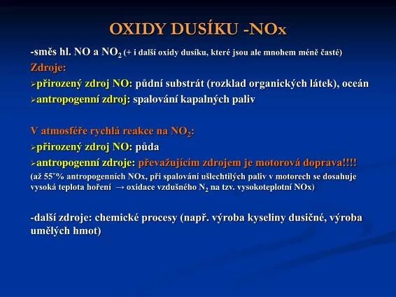 PPT - Ochrana ovzduší PowerPoint Presentation, free download - ID:6326528