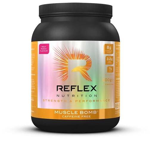 REFLEX Muscle Bomb caffeine free 600 g fruit punch