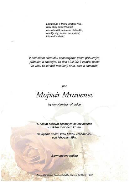 Parté | Pohřební služba Karviná - Černínová