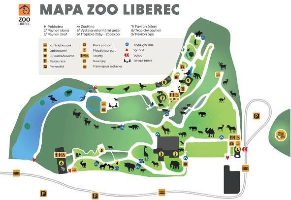 Zoo Liberec – Zoologické zahrady v ČR
