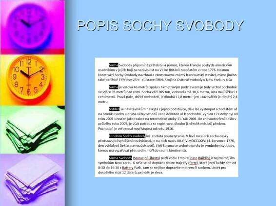 PPT - POPIS – popis statický popis uměleckého díla PowerPoint Presentation - ID:5780669