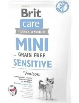 Krmivo pro psa Brit Care MINI Grain Free Sensitive Venison Krmivo pro psa Zvěřina 400 g