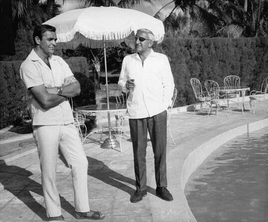 Thunderball - Z filmu - Sean Connery, Adolfo Celi
