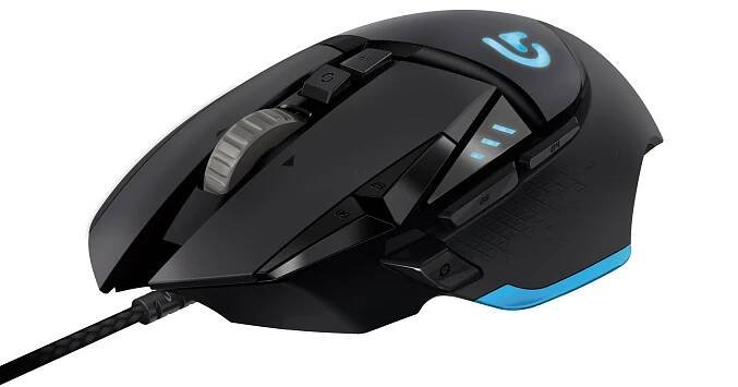 Logitech G502 Proteus Spectrum Gaming Mouse černá