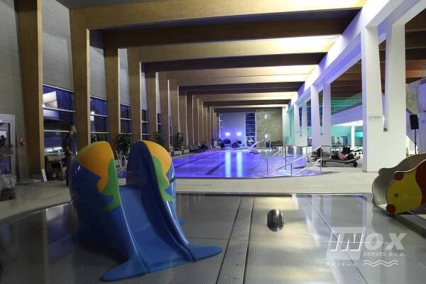 Relax Aqua & SPA - I.etapa - Realizace | G-Team INOX SERVIS Bazény