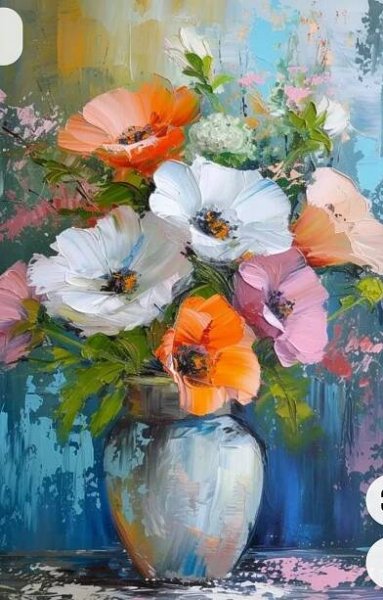 Pin by Ria Massotte on Aquarelbloemen6 in 2025 | Flower painting, Abstract painting, Canvas painting