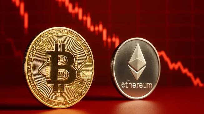 Pokles kryptoměn, úspěchy Etherea a hospodářské výsledky krypto společností (Zprávy)
